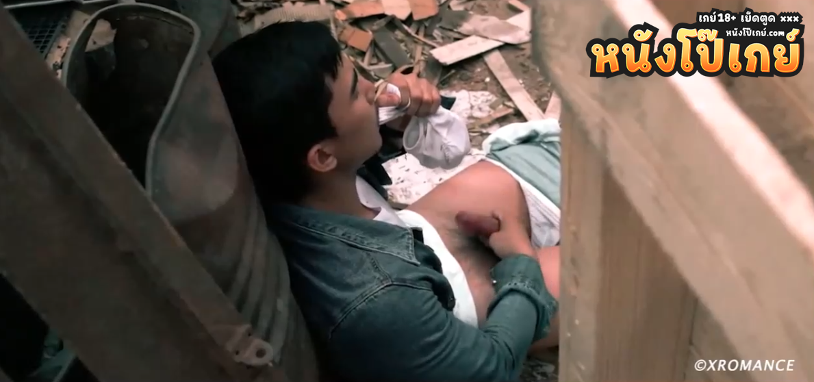 คลิปโป๊เกย์ [Xromance] I AM TEERA หนุ่มหล่อมาดเค้มในชุดยีน แอบไปนั่งดมกางเกงในใช้แล้วชักว่าว