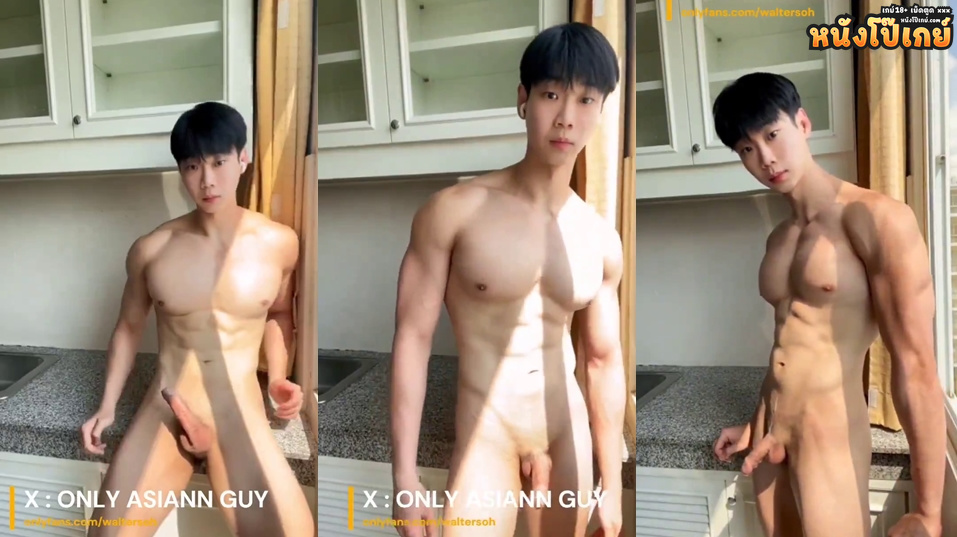 คลิปโป๊เกย์ onlyfans waltersoh เกย์หล่อหุ่นโคตรดีเลย ควยโคตรขาวเด็ดชิบหาย ชักว่าวจนน้ำแตกเต็มตัวไปหมด น้ำควยเยิ้มๆเลย