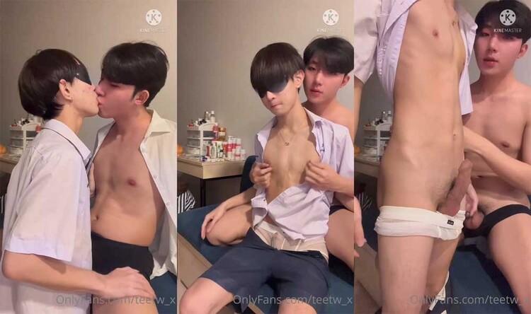 คลิปโป๊เกย์ teetw_x onlyfans หนุ่มตี๋ นัดเย็ดวัยรุ่นกำลังเงี่ยน ถึงผมจะเด็ก แต่ผมก็เย็ดมันส์นะพี่
