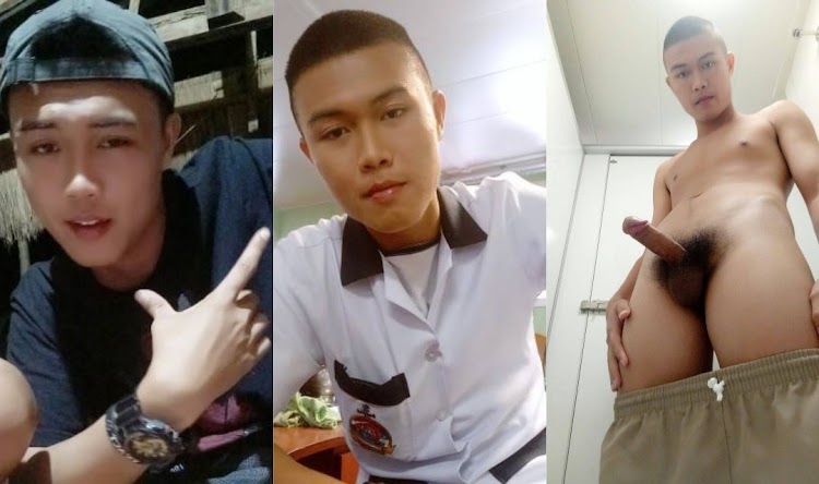 คลิปหลุดเกย์ หนุ่มกอล์ฟ ทหารเรือ ไปฝึกที่ค่ายเรือรบแล้วเงี่ยนหนักมาก ตั้งกล้องถ่ายคลิปแอบชักว่าวในโรงนอนเงี่ยนๆให้แฟนดู 18+