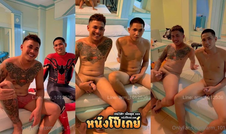 คลิปโป๊เกย์ Onlyfans อาร์ม arm_101 ทำคอนเท้นเสียวๆที่ม่านรูด คอสเพลย์เป็นสไปเดอร์แมนเย็ดประตูหลังชายแท้อยากลองเปิดซิงตูดครั้งแรก งานนี้มีติดใจ